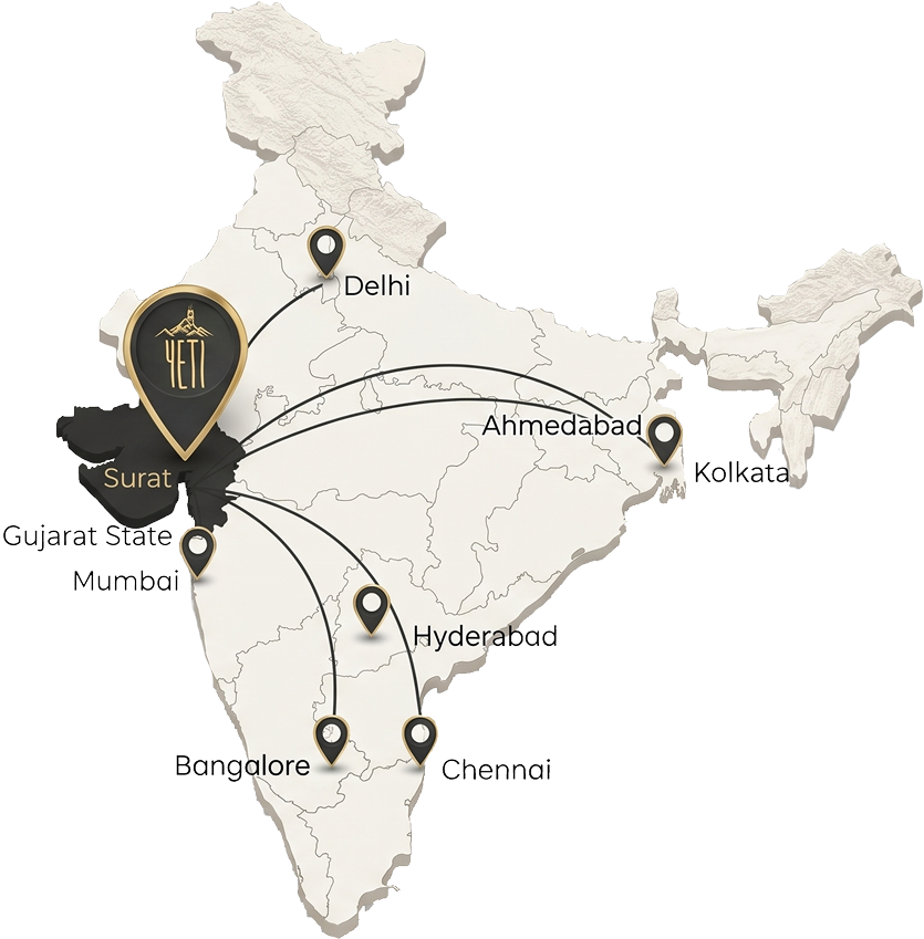 Bharat Map Yeti Bistro